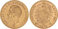 Sachsen 20 Mark Gold 1873 E Johann 1854-1873. Sehr sch&ouml;n - vorz&uuml;glich 1100,00 EUR  Excl. 15,00 EUR Verzending