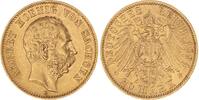 Sachsen 20 Mark Gold 1894 E Albert 1873-1902. Fast vorz&uuml;glich 1200,00 EUR  Excl. 15,00 EUR Verzending
