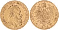 W&uuml;rttemberg 10 Mark Gold 1872 F Karl 1864-1891. Sehr sch&ouml;n 525,00 EUR  Excl. 10,00 EUR Verzending