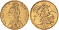 Gro&szlig;britannien Two Pounds Gold 1887 Victoria 1837-1901. Fast vorz&uuml;glich 2850,00 EUR  Excl. 15,00 EUR Verzending