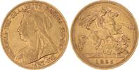 Gro&szlig;britannien Half Sovereign Gold 1895 Victoria 1837-1901. Sehr sch&ouml;n 550,00 EUR  Excl. 10,00 EUR Verzending