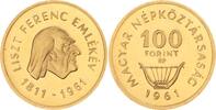 Ungarn 100 Forint Gold 1961 Volksrepublik 1949-1989. Fast Stempelglanz 1175,00 EUR  Excl. 15,00 EUR Verzending