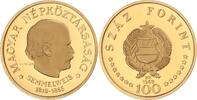 Ungarn 100 Forint Gold 1968 Volksrepublik 1949-1989. Polierte Platte 1175,00 EUR  Excl. 15,00 EUR Verzending