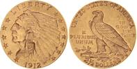Amerika-USA 2 1/2 Dollars Gold 1912 Sehr sch&ouml;n + 750,00 EUR  Excl. 10,00 EUR Verzending