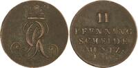 Braunschweig-Calenberg-Hannover Cu 2 Pfennig Georg III. 1760-1820. -