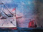 AUSTRIA 2005 Admiral von Spaun / Boxer Rebellion / S.M.S. Zenta. Silver Medal. 1000pcs Struck UNC (as struck)