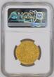 ITALY 3 Zecchini (Ruspone) 1824 Tuscany (Grand Duchy), Leopold II. Gold 3 Zecchini Ruspone Coin. NGC AU 58