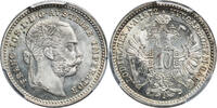 Austria 10 Kreuzer 1872 Franz Josef I. PCGS MS66 135,00 EUR115,00 EUR  Excl. 15,00 EUR Verzending