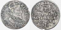 POLAND Trojak (3 Groszy) 1623 Sigismund III Vasa. Krakow! Schön+ 52,00 EUR28,00 EUR  Excl. 10,00 EUR Verzending