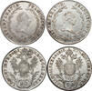 AUSTRIA 20 Kreuzer (2pcs) Emperor Francis I. -