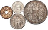INDIA-Hyderabad 2 Pai, 2 & 4 Annas, Rupee (4pcs) 1945-1949 Mir Osman Ali... 110,00 EUR79,00 EUR  Excl. 15,00 EUR Verzending