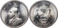 GERMANY 1 Rupie Wilhlelm II. Silver 1 Rupie Coin. Prooflike! -