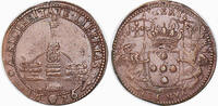 BELGIUM Rechenpfennig Spanish Netherlands. Léonard Van der Noot, 49th Intendant of the Brussels Canal. -