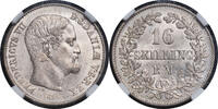 DENMARK 15 Skilling Rigsmont Denmark, Frederick VII. Silver 16 Skilling Rigsmont Coin. -
