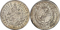 GERMANY TALER Bavaria, Maximilian I. Silver Madonna Thaler Coin. Top Pop! -