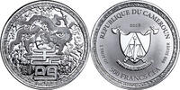 CAMEROON 500 Francs CFA Silver 500 Francs CFA (1 Oz.) Coin. Dragon. -