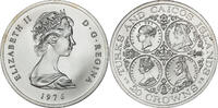 Turks & Caicos Islands 20 Crowns Commemorating the Crown coinage of Queen Victoria. -