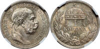 HUNGARY KORONA 1916 KB Francis Joseph I. Silver 1 Korona Coin. NGC NGC M... 285,00 EUR235,00 EUR  Excl. 15,00 EUR Verzending