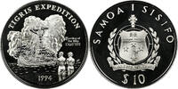 SAMOA Silver 10 Tala 1994 Tigris Expedition / Burning of the Ship. Top P... 135,00 EUR105,00 EUR  Excl. 15,00 EUR Verzending