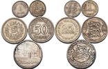 Estonia 1 Mark, 25 & 50 Senti + 2 Krooni (5pcs) 1922-1936 Toompea Castle... 99,00 EUR69,00 EUR  Excl. 10,00 EUR Verzending