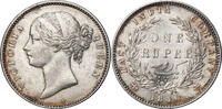 INDIA RUPEE 1840 (B&C) India (British), Queen Victoria. Vzgl. 115,00 EUR89,00 EUR  Excl. 15,00 EUR Verzending