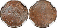 FRANCE 2 Centimes 1895 A NGC MS 64 BN 125,00 EUR95,00 EUR  Excl. 15,00 EUR Verzending