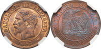 FRANCE 2 Centimes 1853 A Napoleon III. NGC MS 65 BN 250,00 EUR195,00 EUR  Excl. 15,00 EUR Verzending