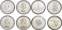 CANADA $1 (4pcs) 1939/1958/1964/1967 Royal Visit, British Comumbia, Carl... 250,00 EUR195,00 EUR  Excl. 15,00 EUR Verzending