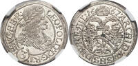 POLAND 3 Kreuzer Silesia, Leopold I. Breslau! -