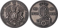 Denmark 1931 Copenhagen Fire Insurance Bicentennial. Silver Medal. AU-UNC
