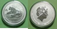 Australia 30 Dollars Year of the Tiger, Lunar series II. 1 kg silver. -