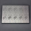 Cook Islands 10 x 1 CID 2023 Valcambi CombiCoin 10 x 10 grams 999 silver bar with certificate in box Brilliant Unicrculated