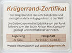 Schweiz verschiedene Valcambi Ottifant Krugerrand Edition with Box & Certificate Brilliant Uncirculated