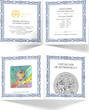 Deutschland  Germania Mint Allegories Galia & Germania 2023 5oz Silver Coin 25 Mark UNC Brilliant Uncirculated
