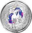 1 FJD Silver coin 1 oz Fiji - Unicorn - Azurea - 2024 Proof like Color proof like, Color