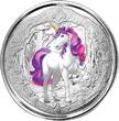 1 FJD Silver coin 1 oz Fiji - Unicorn - Veloria - 2024 Proof like Color proof like, Color