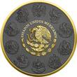 Mexiko  Silver coin 1 oz Mexico Libertad Golden Ring 2024 Ruthenium Yellow Gold 999 Brilliant Uncirculated