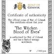 Cameroun 500 Francs CFA 2024 Silbermünze 1 oz Blood of Elves - The Witcher Book Series Silber 999 Brilliant Uncirculated / BU