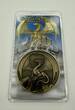 USA  Medal 4 oz Lawful Gold Dragon Base Metal Gilded Antique Finish Zinc Alloy Uncirculated
