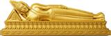 Tschad 2024 Silver coin 1 oz 7 Days Buddha Tuesday Gold-plated Shapes High Relief Silver