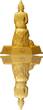 Tschad 2024 Silbermünze 1 oz 7 Days Buddha Wednesday Evening Vergoldet Shapes High Relief
