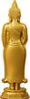Tschad 2024 Silver coin 1 oz 7 Days Buddha Sunday Gold-plated Shapes High Relief Silver