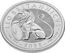 Großbritannien  Silver coin 1oz British Lion 2025 British Lion Silver Coin 999 mint / new