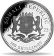 Silver coin 1 oz Somalia Elephant 2025 Privy Mark WMF Berlin Box Certificate BU Brillant uncirculated