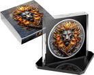 Kanada  Silver coin 1 oz Stone Zodiac #Leo color 2025 Canada Silver Coin 999 Brilliant Uncirculated