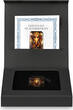 Polen 2025 Silver bar 2 oz Germania Mint Diwali Ganesa cast bar silver bar 999 Cast, antique finish, colored