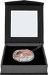 Niue 1 Dollar Silver coin 1 oz Mother of Pearl Clouds color 2025 Silver coin 999 PP Polished plate, rose gold