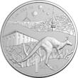 Australien 1 AUD Silver coin 1 oz Australia Kangaroo RAM 2025 Bush Capital in Slap Frosted uncirculated