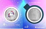 Fiji 1 FJD Silver coin 1 oz Fiji - Unicorn - Blossom - 2024 Proof like Color -