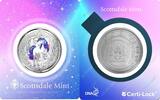 Fiji 1 FJD Silver coin 1 oz Fiji - Unicorn - Azurea - 2024 Proof like Color -